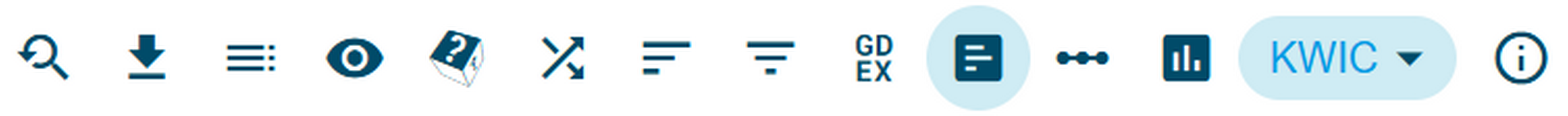 Figure 21. The Frequency analysis button.