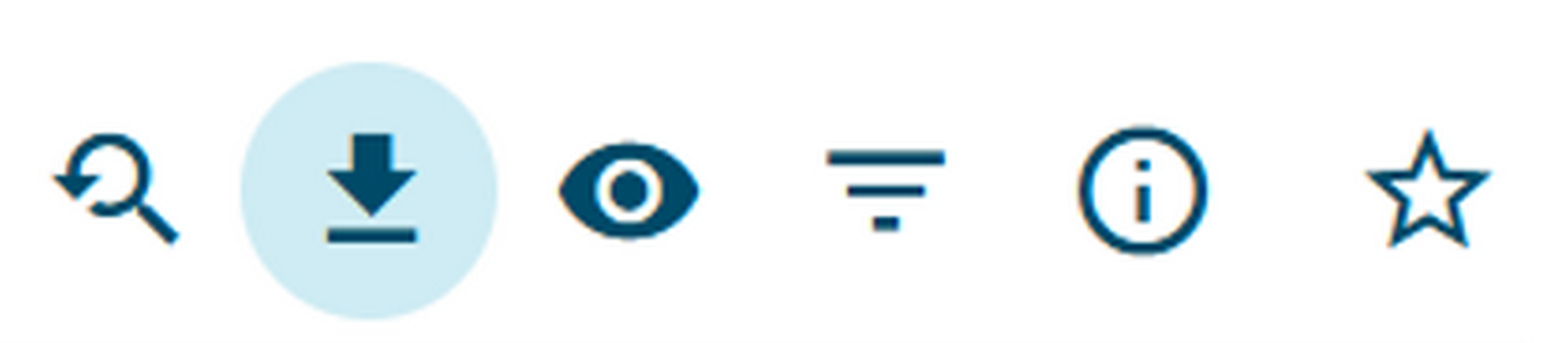 Figure 49. Press this button to download the data.