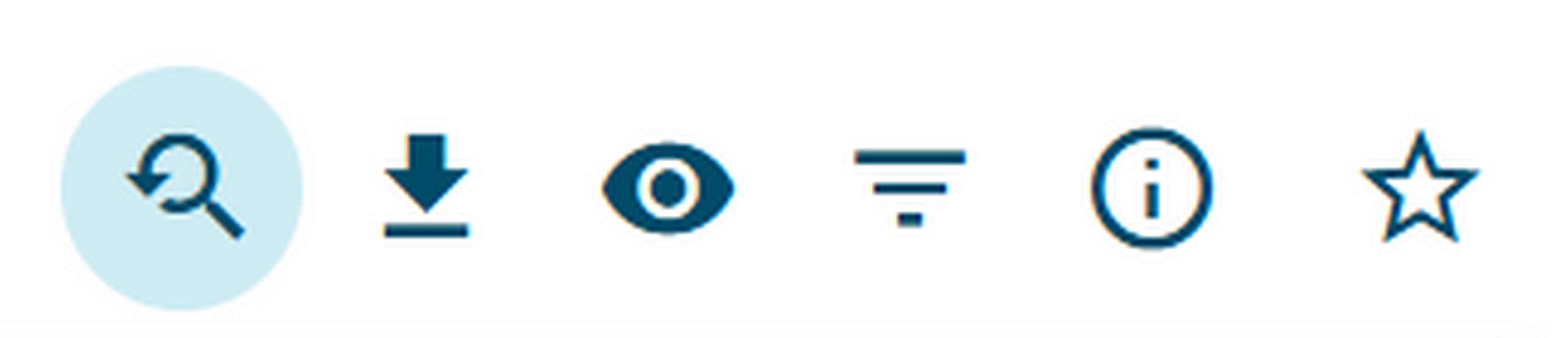 Figure 51. Press this button to change the parameters for
                              keywords.
